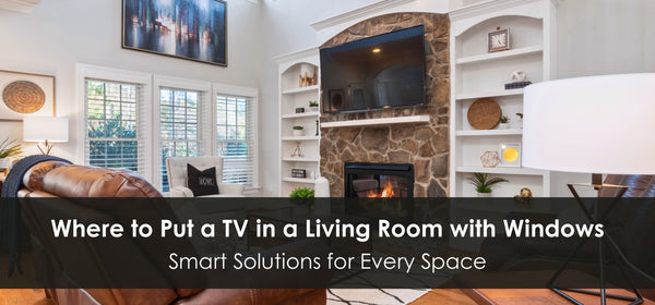 Where to Put a TV in a Living Room with Windows: Smart Solutions