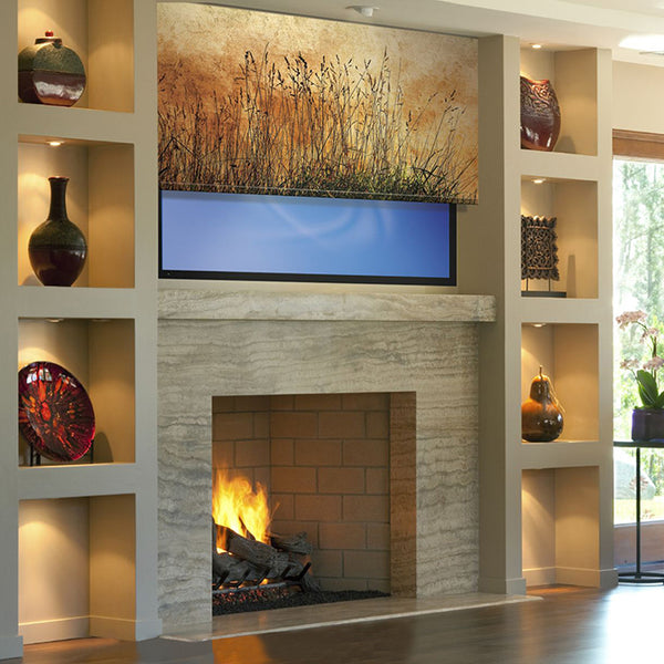 Sliding Painting TV Mounts | Hidden TV Behind a Painting or Mirror