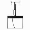 Model UFD-PS-75 2-Stage Under Floor Lift-Swivel Mount For a 75" TV - Auton Motorized Systems