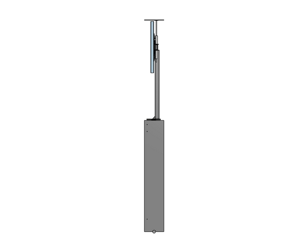 Outdoor Lift-Swivel Mount For A 100 Inch TV - Travel: 72 Inches Capacity: 300 Pounds ----- Model: BG-72-30-PS-100 - Auton Motorized Systems