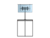 Outdoor Lift-Swivel Mount For A 100 Inch TV - Travel: 72 Inches Capacity: 300 Pounds ----- Model: BG-72-30-PS-100 - Auton Motorized Systems