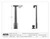 PTZ Camera Lift - Ceiling Mounted - Travel: 26.5 Inches - Model APTZ-24-26.5