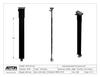 PTZ Camera Lift - Ceiling Mounted - Travel: 144 Inches - Model APTZ-45-144