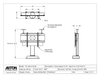 Model TPL-265-9-PS-50 Cabinet Mounted TV Lift-Swivel For A 50" TV