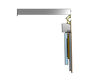 Model FD-100-PS-X72-75  Flip-Down-Swivel-Extend Mount For A 75 Inch TV - Auton Motorized Systems