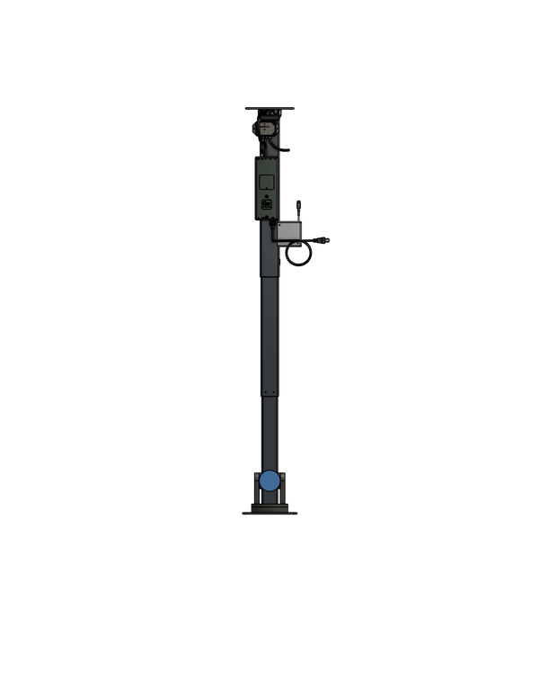 PTZ Camera Lift - Ceiling Mounted - Travel: 38 Inches - Model APTZ-30-38