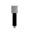 Plenum Enclosed PTZ Camera Lift - Ceiling Mounted - Travel: 54 Inches - Model APTZ-26-54-PE