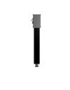Plenum Enclosed PTZ Camera Lift - Ceiling Mounted - Travel: 96 Inches - Model APTZ-33-96-PE