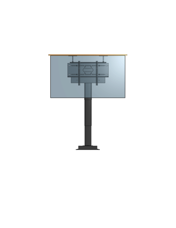 Model TPL-265-9-PS-50 Cabinet Mounted TV Lift-Swivel For A 50" TV