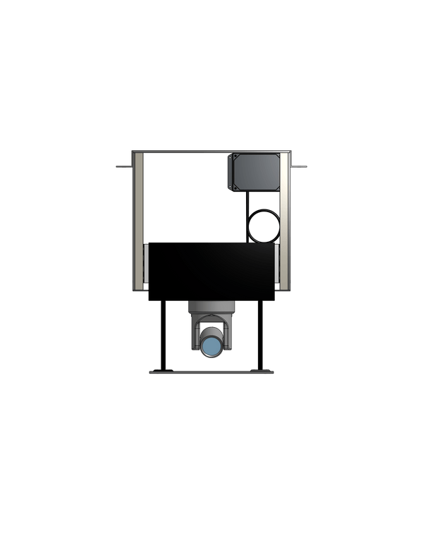 PTZ Camera Lift - Ceiling Mounted - Travel 10" - Model APTZ-17-10