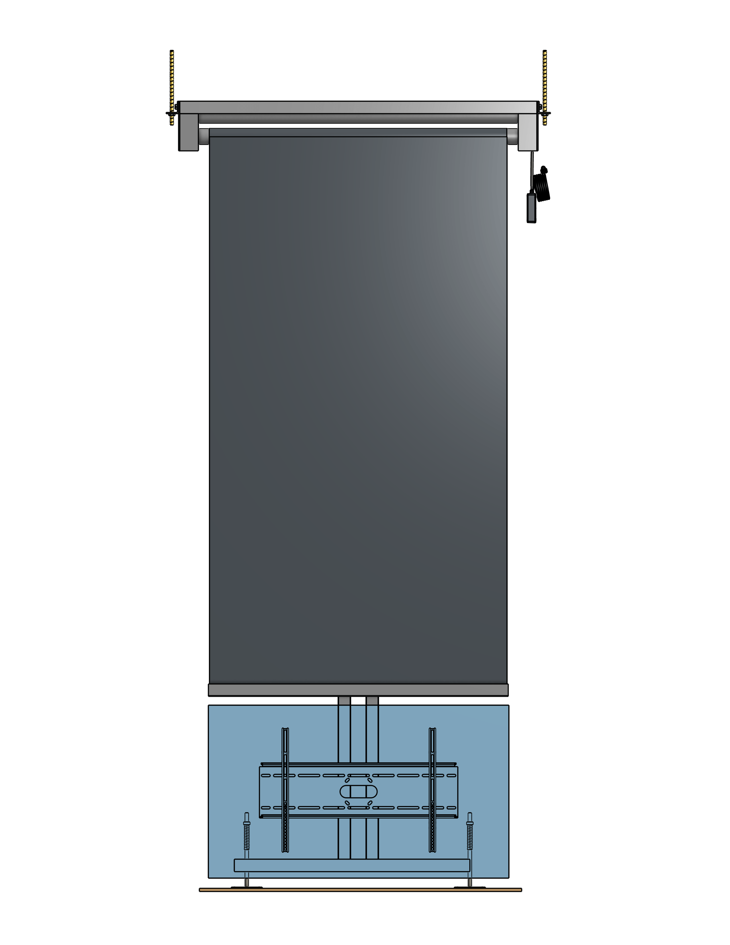 Model ET-65 Extended Travel Mount For A 65 Inch TV