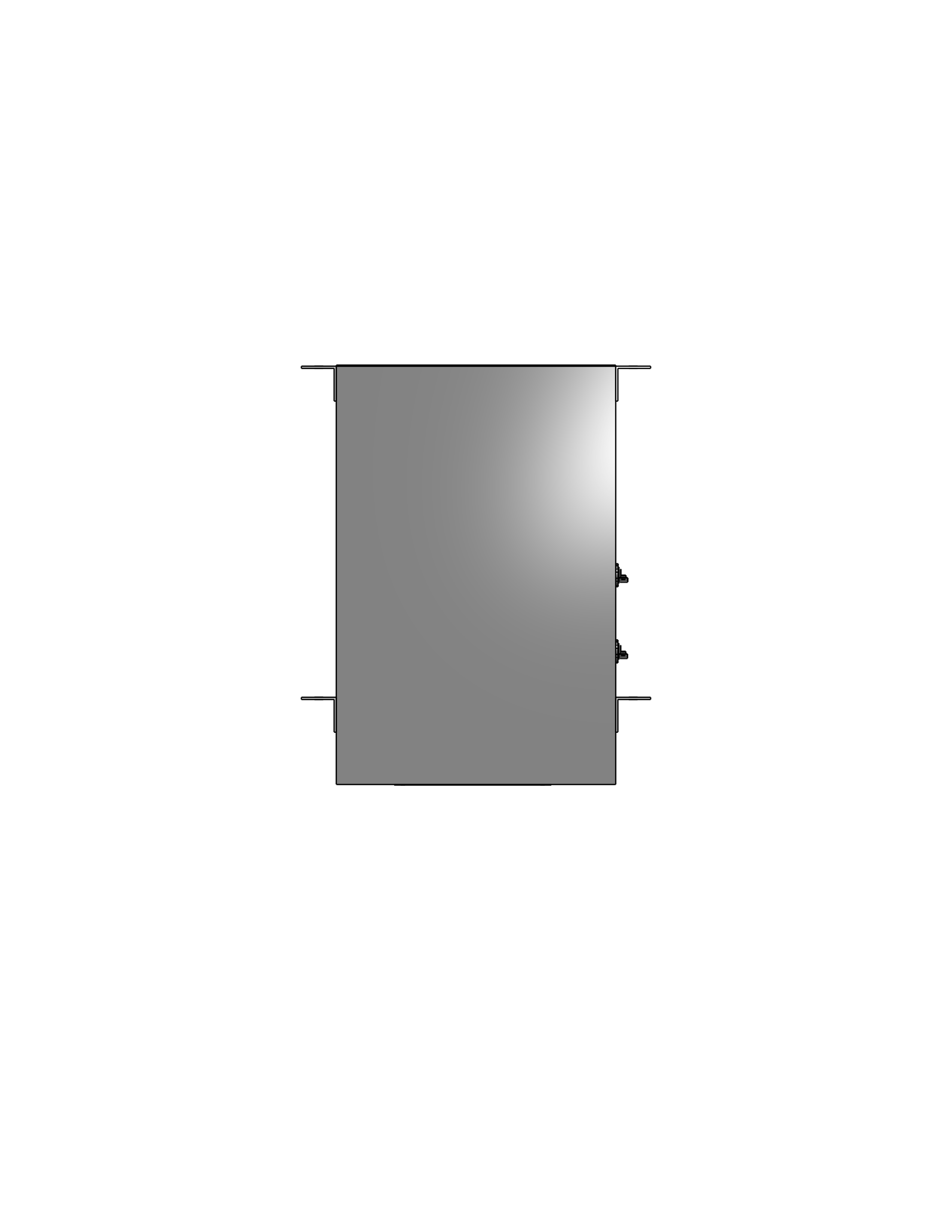 Plenum Enclosed PTZ Camera Lift - Ceiling Mounted - Travel: 26.5 Inches - Model APTZ-24-26.5-PE
