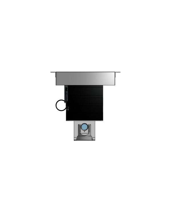 PTZ Camera Lift - Ceiling Mounted - Travel: 54 Inches - Model APTZ-26-54