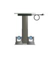 Dual PTZ Camera Lift - Ceiling Mounted - Travel: 26.5 Inches - Model DAPTZ-24-26.5