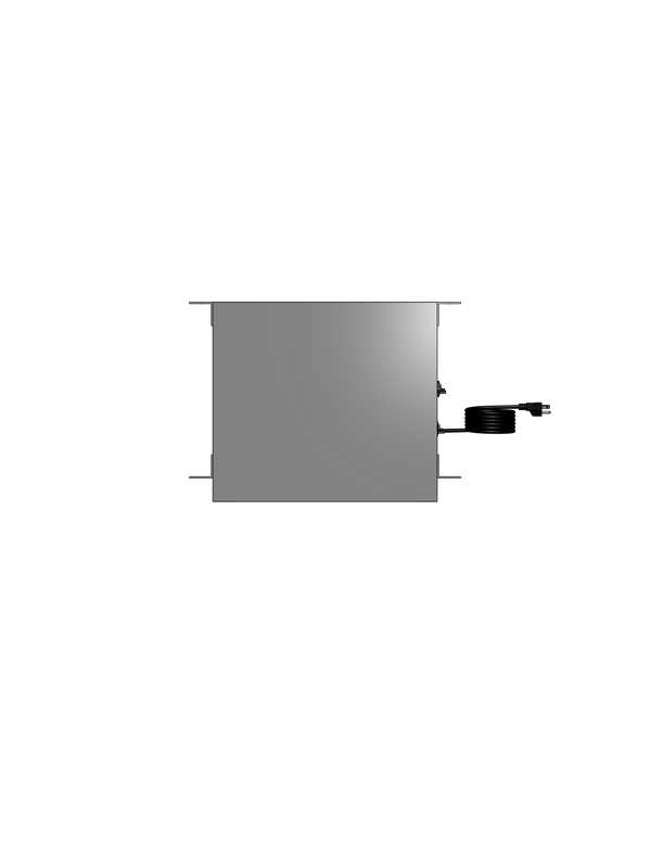 Plenum Enclosed PTZ Camera Lift - Ceiling Mounted - Travel 10" - Model APTZ-17-10-PE