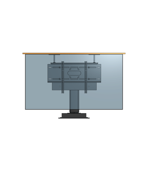 Model TPL-265-9-PS-50 Cabinet Mounted TV Lift-Swivel For A 50" TV