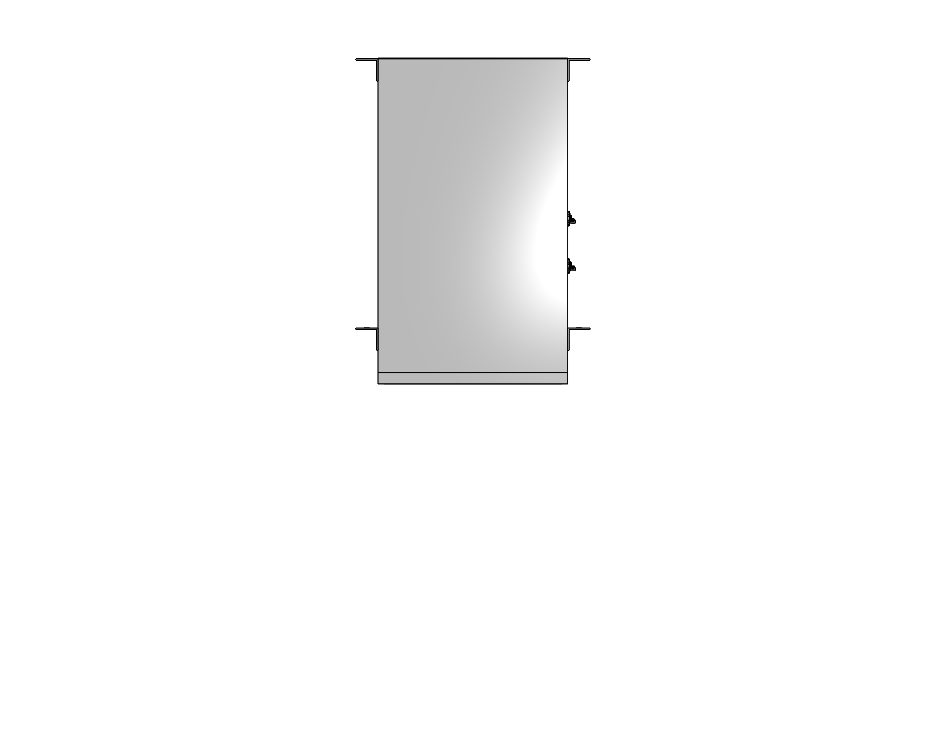 Plenum Enclosed Dual PTZ Camera Lift - Ceiling Mounted - Travel: 38 Inches - Model DAPTZ-30-38-PE