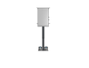 Plenum Enclosed Dual PTZ Camera Lift - Ceiling Mounted - Travel: 38 Inches - Model DAPTZ-30-38-PE