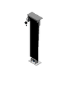 PTZ Camera Lift - Ceiling Mounted - Travel: 84 Inches - Model APTZ-14-84