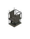Model RPP-1915 Projector Lift - Capacity: 150 lb. - Travel: 19"