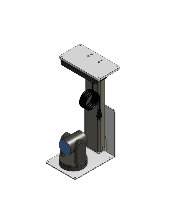 PTZ Camera Lift - Ceiling Mounted - Travel: 26.5 Inches - Model APTZ-24-26.5