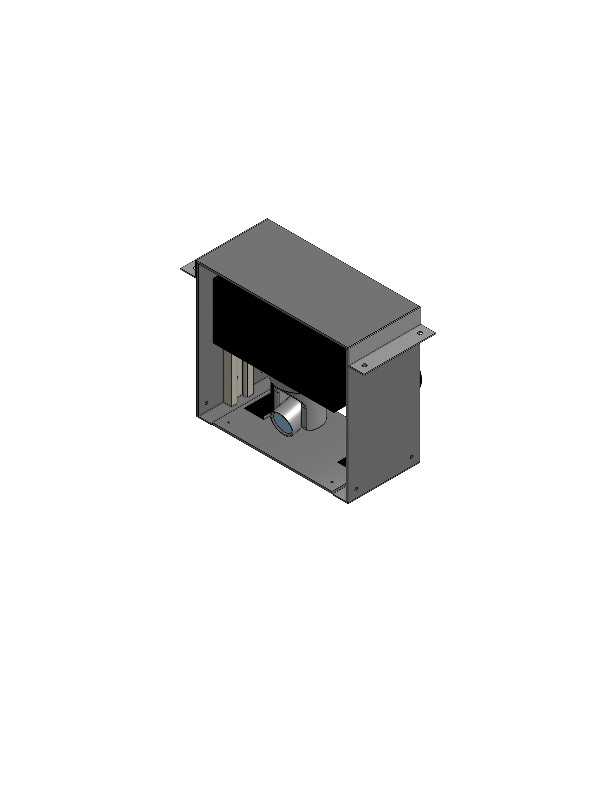 PTZ Camera Lift - Ceiling Mounted - Travel 10