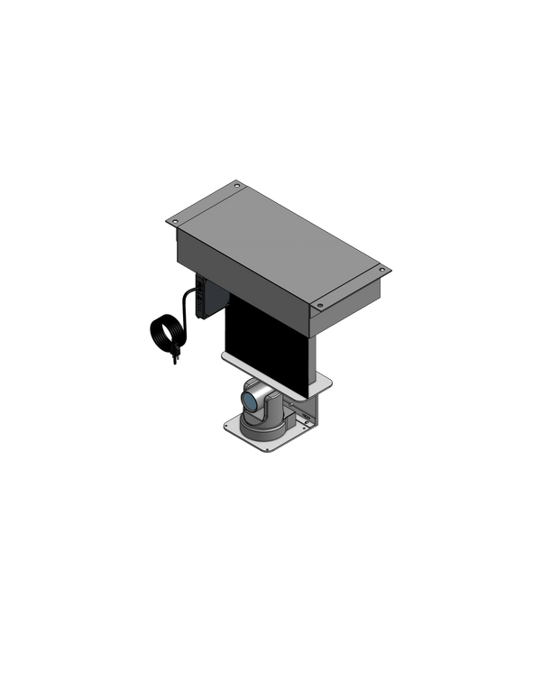 PTZ Camera Lift - Ceiling Mounted - Travel: 54 Inches - Model APTZ-26-54