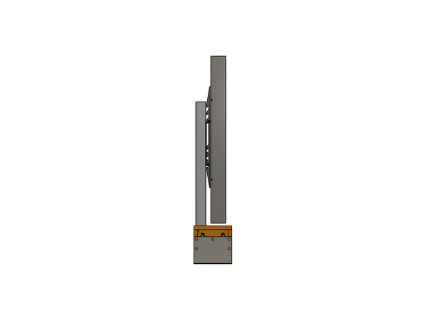 Slide Right Platform For A 65 Inch TV- Model SR-6075-65