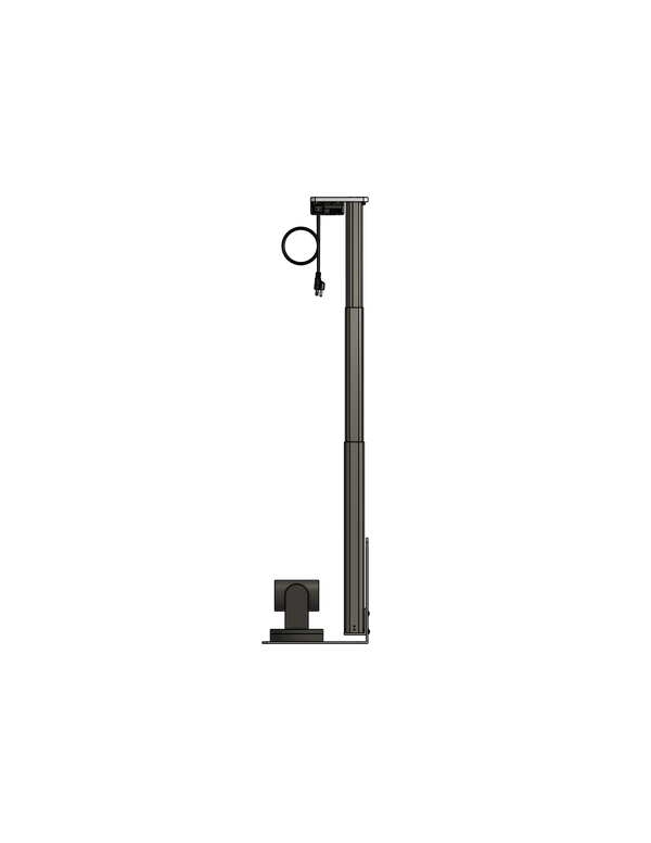 PTZ Camera Lift - Ceiling Mounted - Travel: 26.5 Inches - Model APTZ-24-26.5