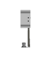 Plenum Enclosed Dual PTZ Camera Lift - Ceiling Mounted - Travel: 26.5 Inches - Model DAPTZ-24-26.5-PE