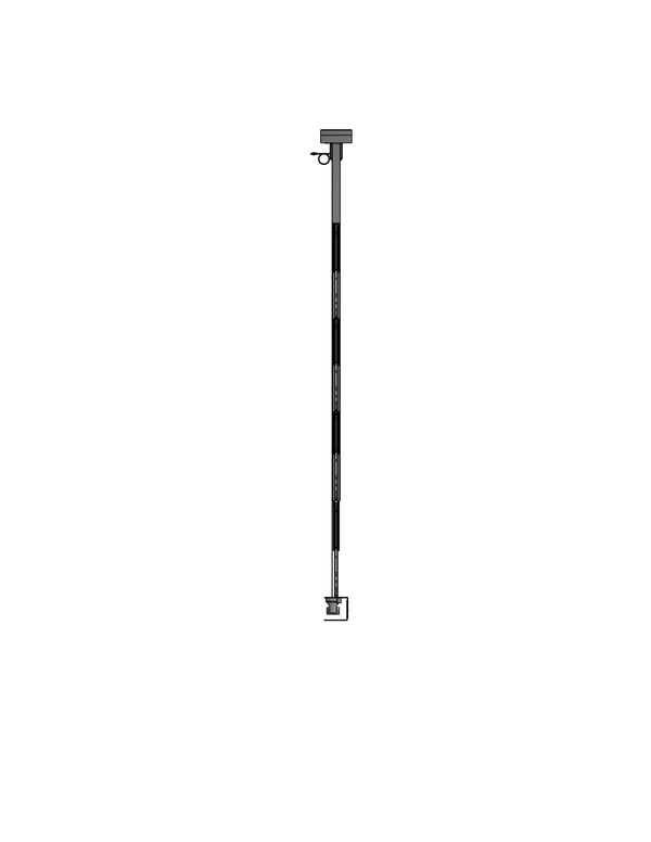 PTZ Camera Lift - Ceiling Mounted - Travel: 144 Inches - Model APTZ-45-144