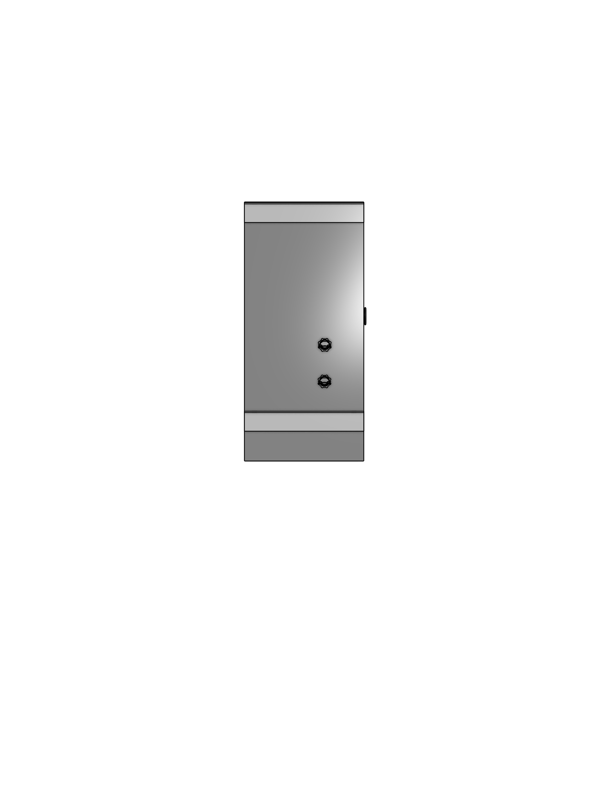 Plenum Enclosed PTZ Camera Lift - Ceiling Mounted - Travel: 54 Inches - Model APTZ-26-54-PE