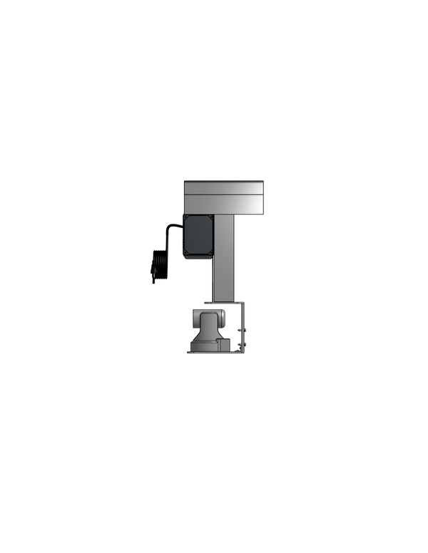 PTZ Camera Lift - Ceiling Mounted - Travel: 54 Inches - Model APTZ-26-54