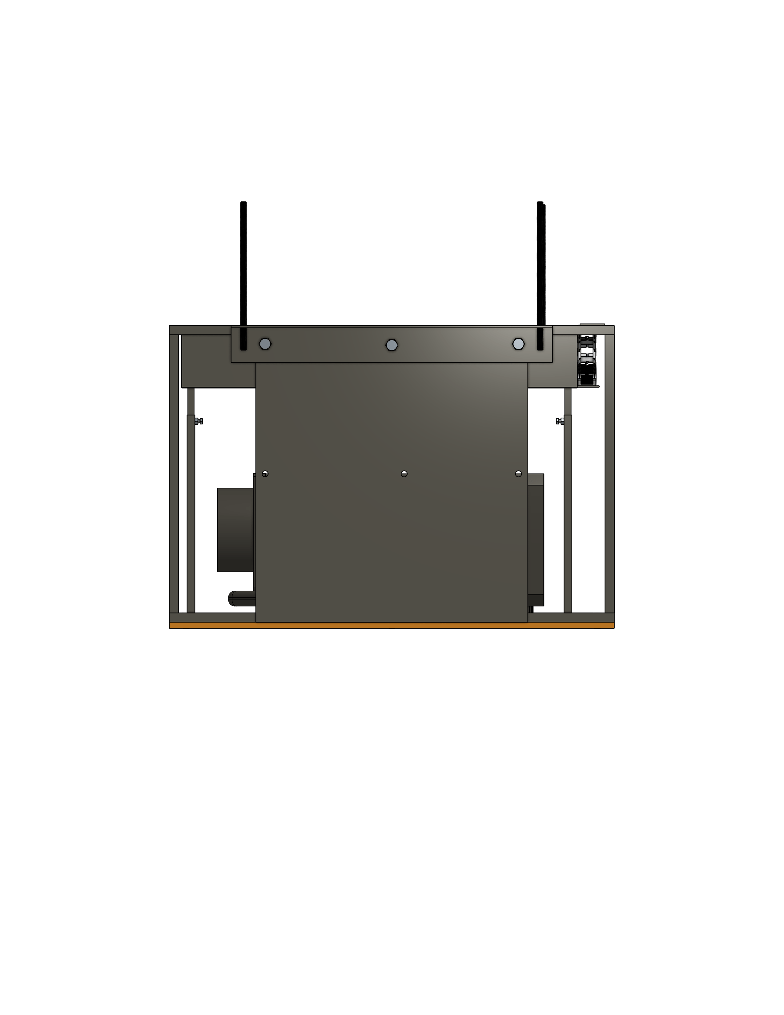 Model RPP-1915 Projector Lift - Capacity: 150 lb. - Travel: 19
