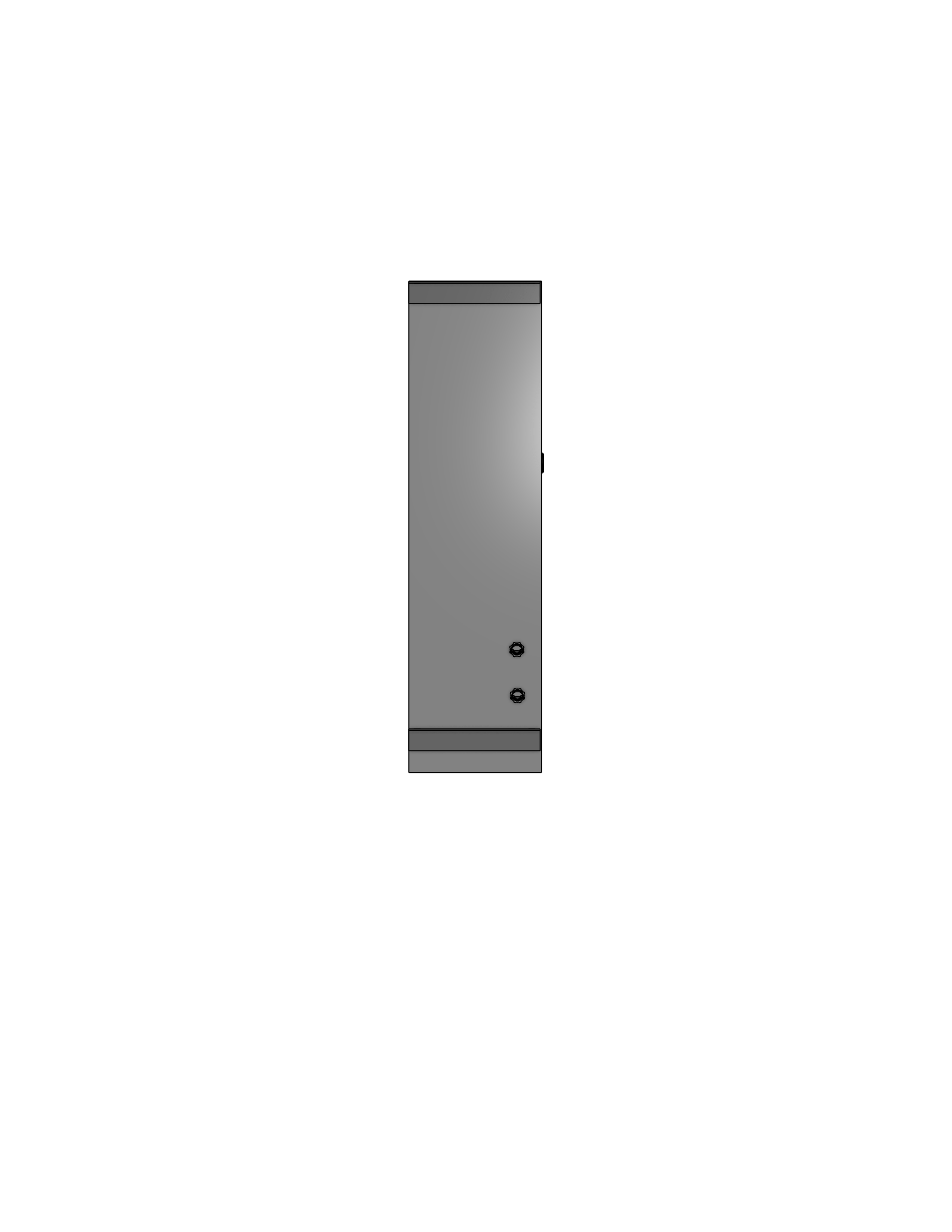 Plenum Enclosed PTZ Camera Lift - Ceiling Mounted - Travel: 144 Inches - Model APTZ-45-144-PE