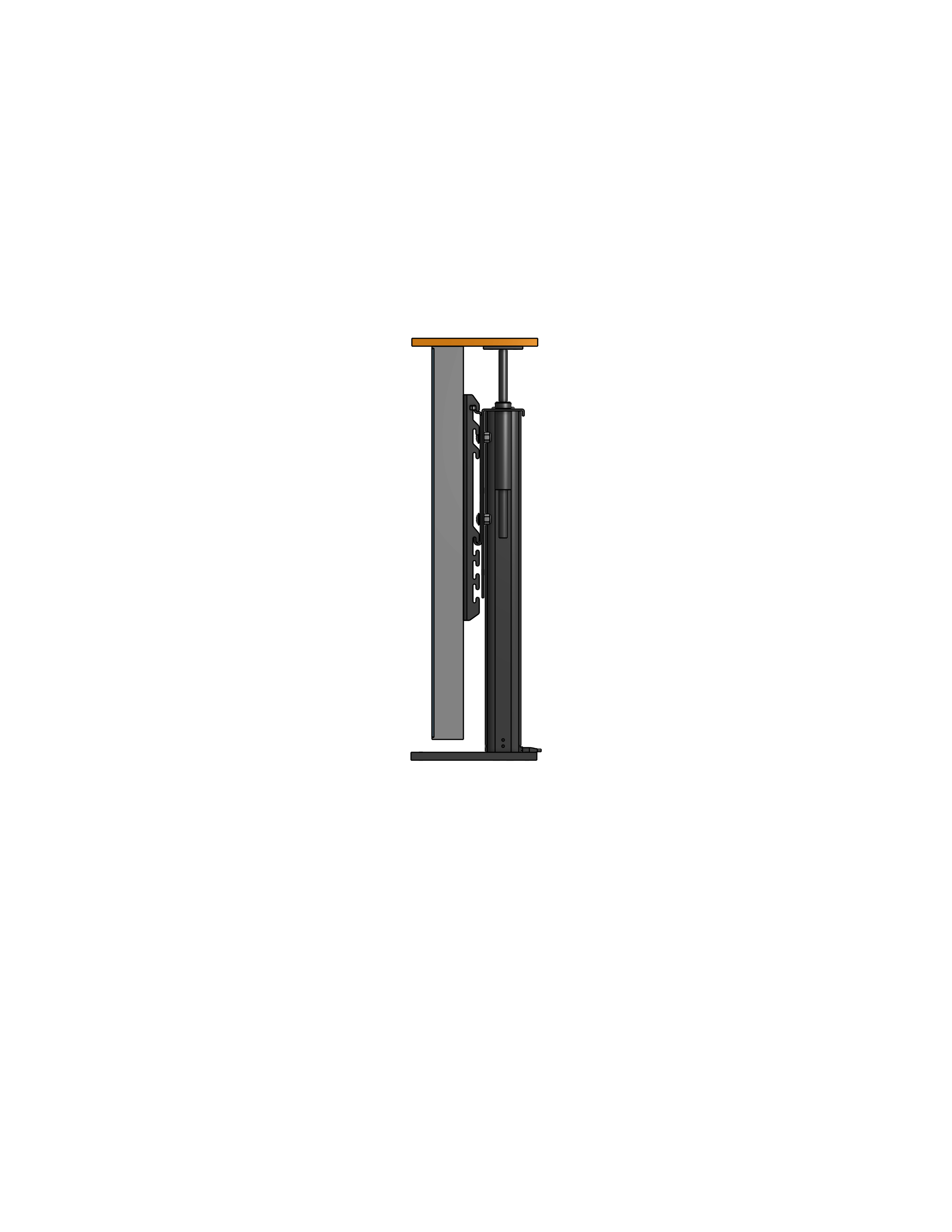 Model TPL-265-9-50 Cabinet TV Lift For A 50