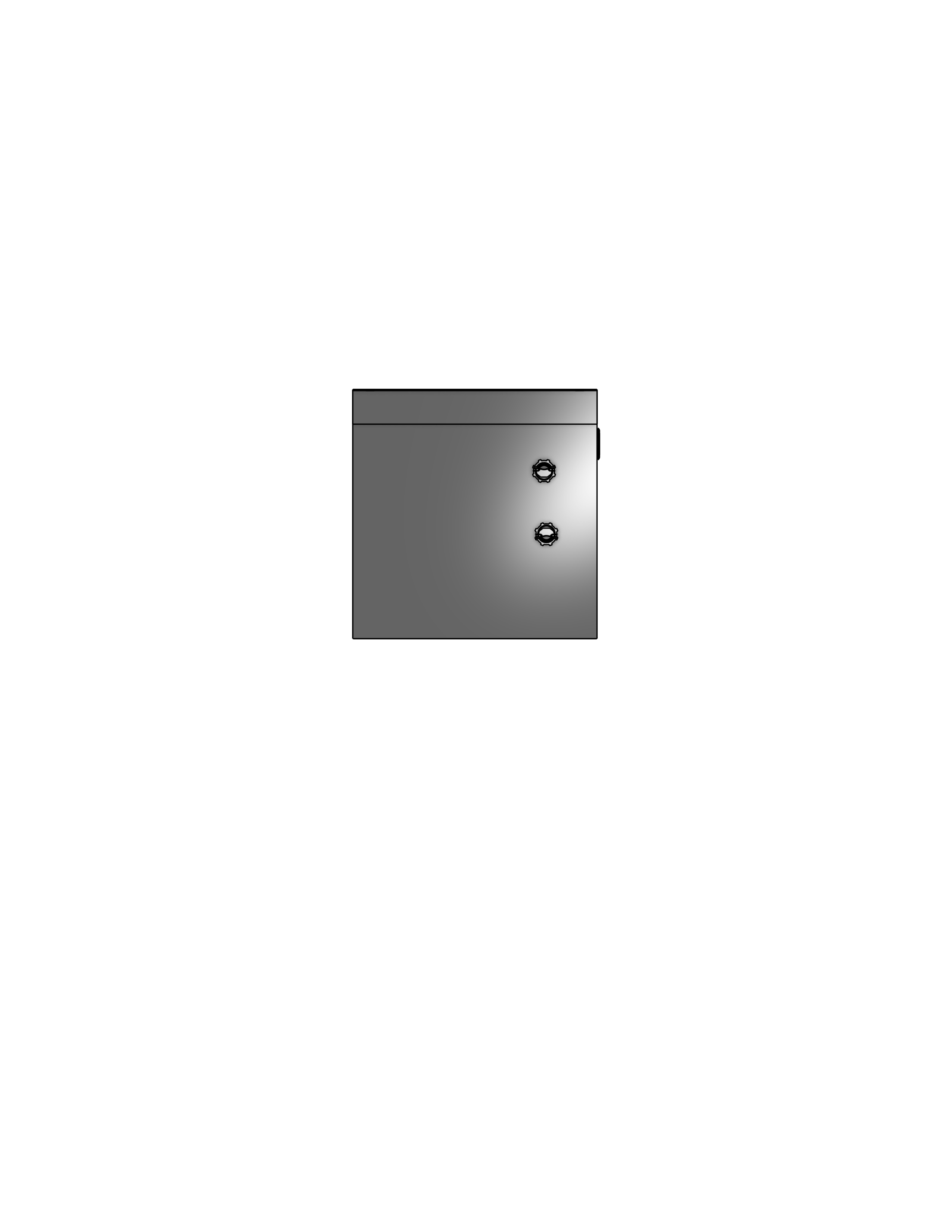 Plenum Enclosed PTZ Camera Lift - Ceiling Mounted - Travel: 84 Inches - Model APTZ-14-84-PE