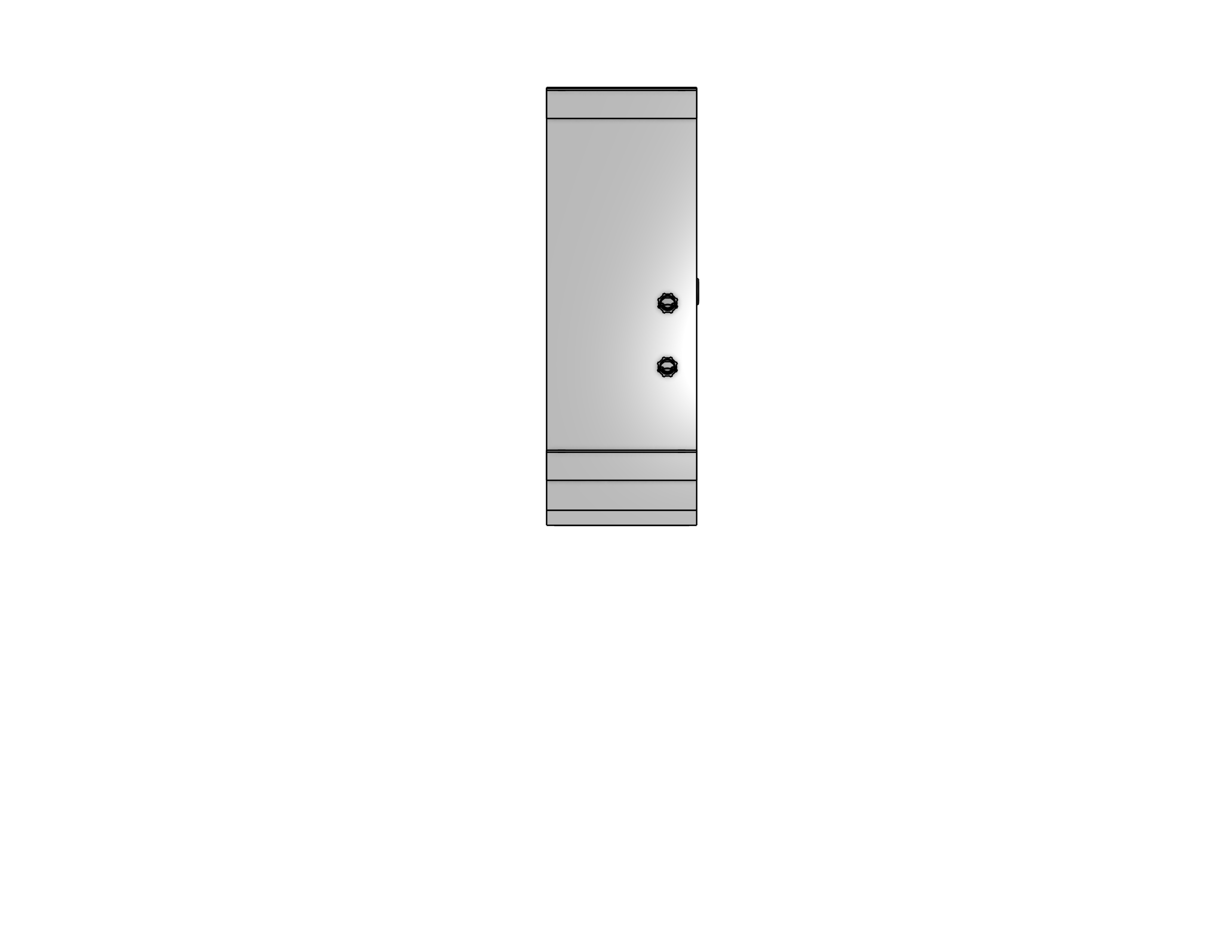 Plenum Enclosed Dual PTZ Camera Lift - Ceiling Mounted - Travel: 38 Inches - Model DAPTZ-30-38-PE