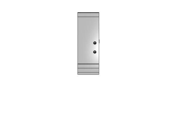 Plenum Enclosed Dual PTZ Camera Lift - Ceiling Mounted - Travel: 38 Inches - Model DAPTZ-30-38-PE