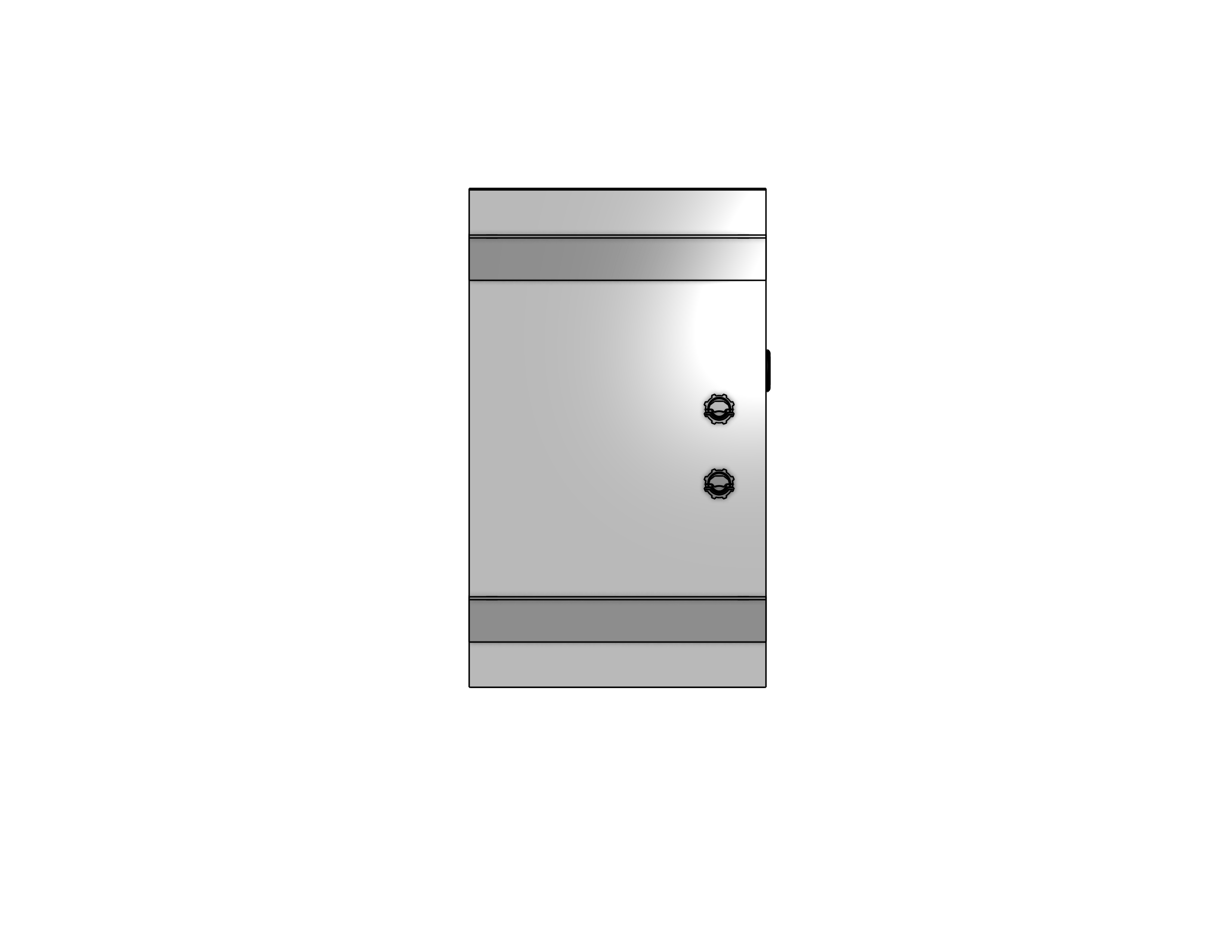 Plenum Enclosed Dual PTZ Camera Lift - Ceiling Mounted - Travel: 84 Inches - Model DAPTZ-22-84-PE