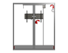 Model UF-75 Under Floor Lift For A 75" TV