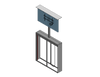 Model UF-75 Under Floor Lift For A 75" TV
