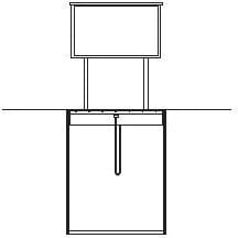 Model UF-65  Under Floor Lift For A 65