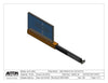 Slide Platform For A 65 Inch TV- Travel: 60 Inches - Capacity: 75 Pounds Optional: Swivel or Side Pivot - Auton Motorized Systems