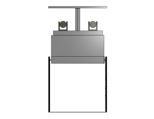 Camera Lift - Cabinet Mounted - Travel: 21 Inches - Model CPTZ-21 - Auton Motorized Systems