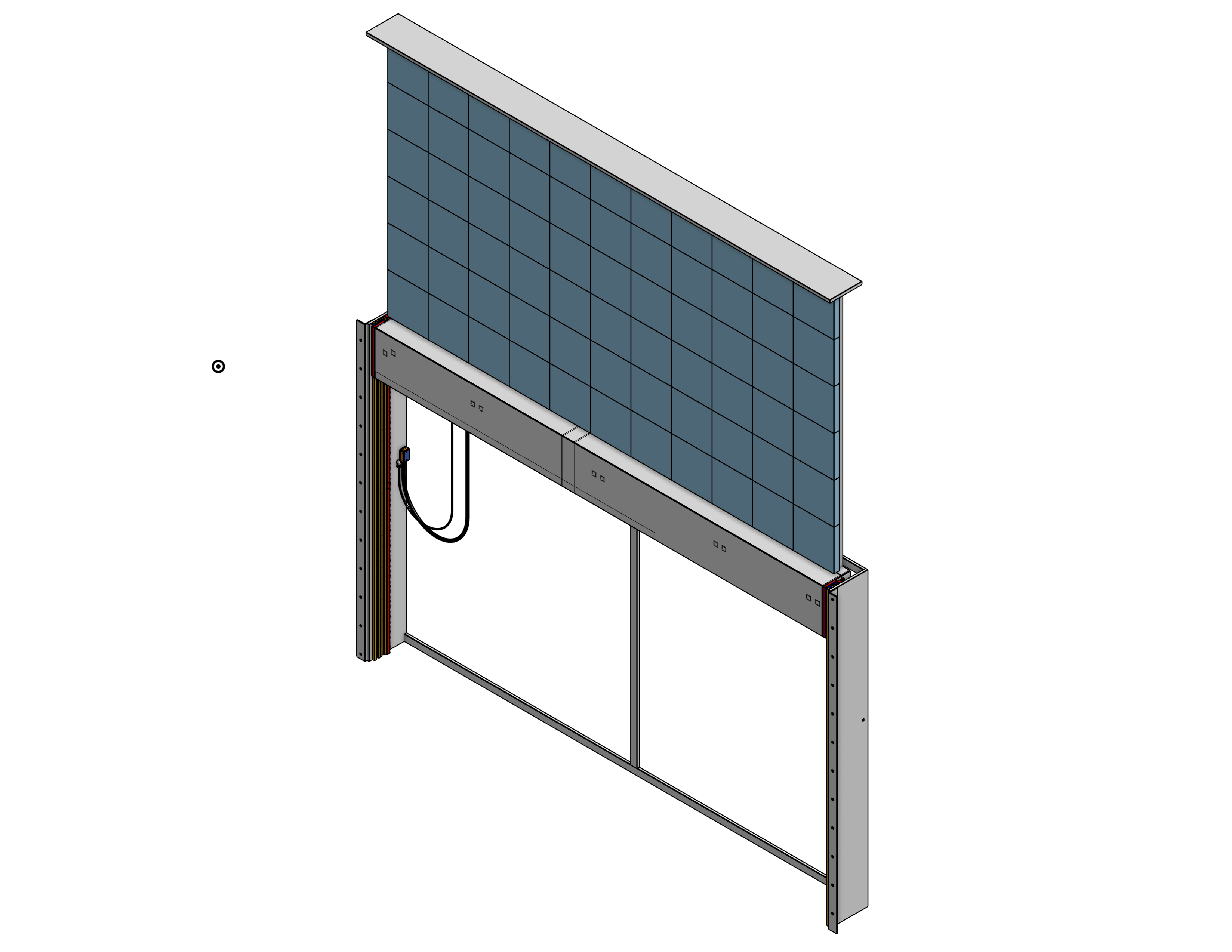 Video-Wall Lift - Screen Size: 216 x 118 - Auton Motorized Systems