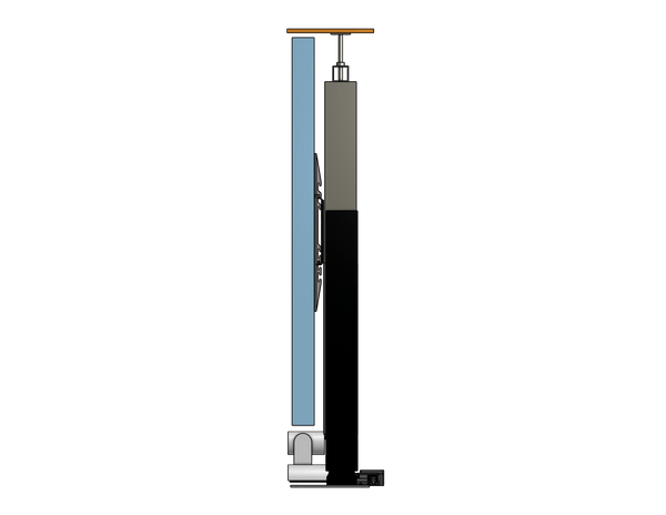TV Lift - Cabinet Mounted - For 98 Inch TV & PTZ Camera - Travel: 64 Inches - Model TPL-6422-98+PTZ - Auton Motorized Systems