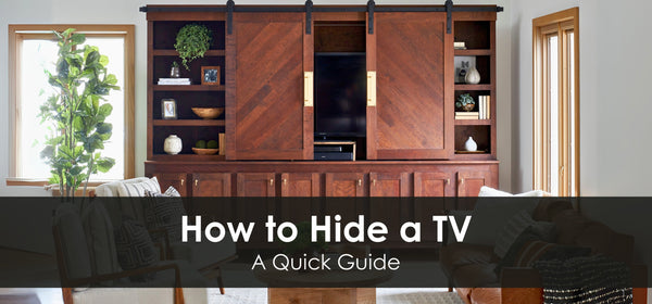 How to Hide a TV: A Quick Guide