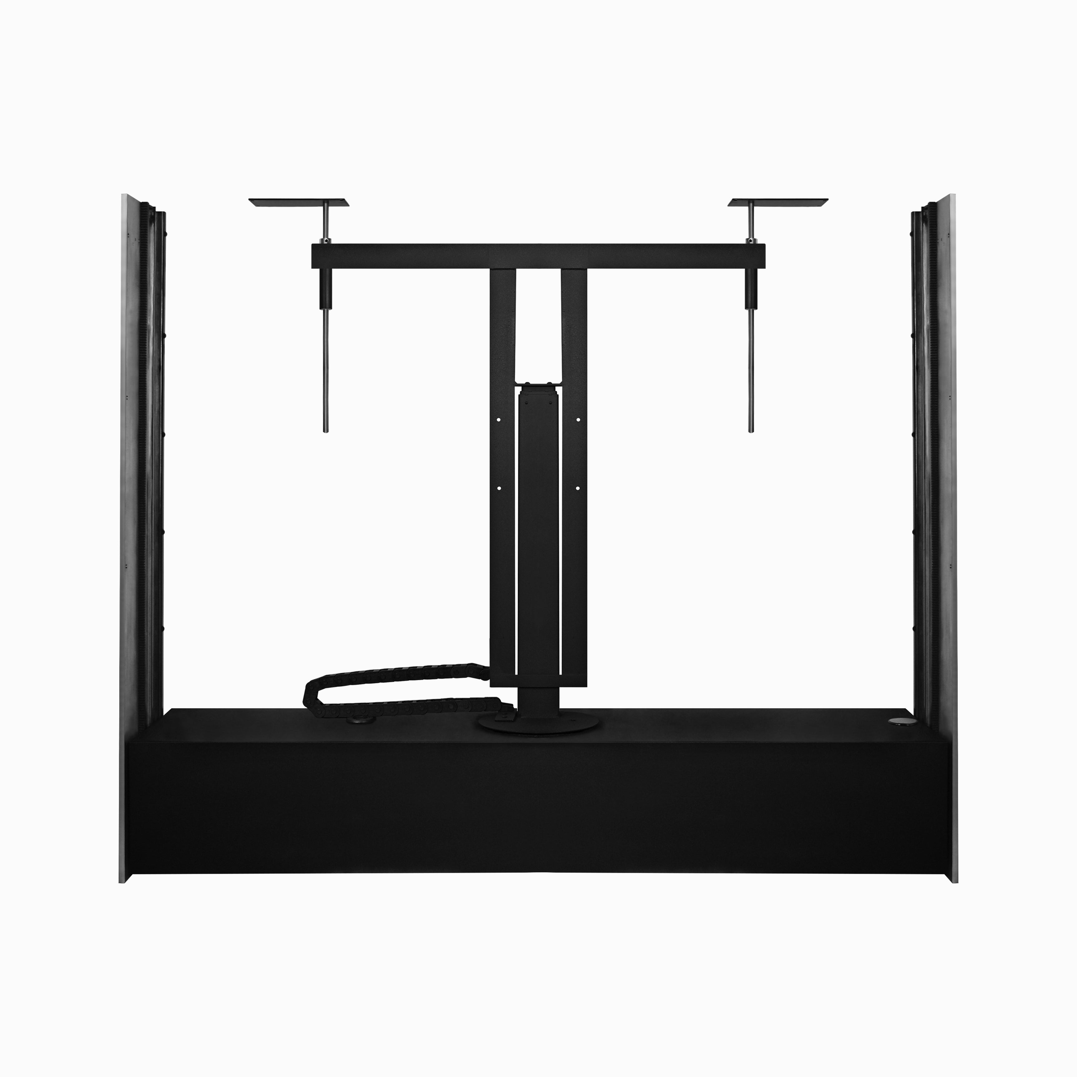 Model UFD-PS-75  2-Stage Under Floor Lift-Swivel Mount For a 75