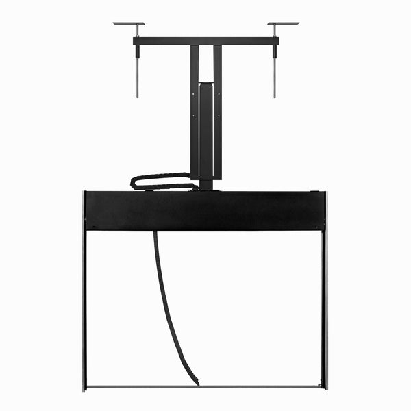 Model UFD-PS-75  2-Stage Under Floor Lift-Swivel Mount For a 75" TV - Auton Motorized Systems